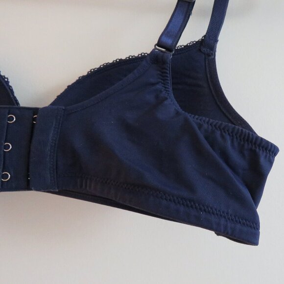 WACOAL Smooth T Sensula Bra in Navy Blue Minimal - Size 36A - Picture 11 of 13